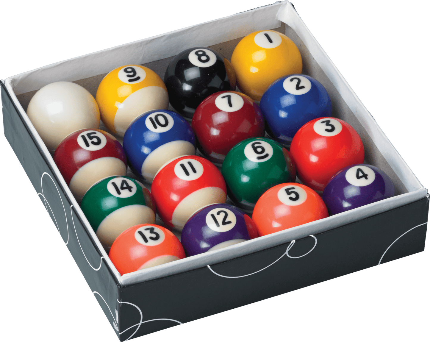 Action BBKID kids 1.5 inch billiard ball set