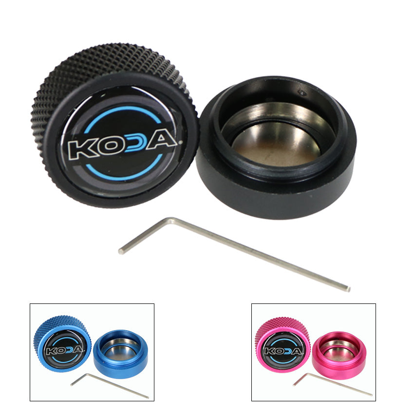 Koda round magnetic chalk holder and scuffer