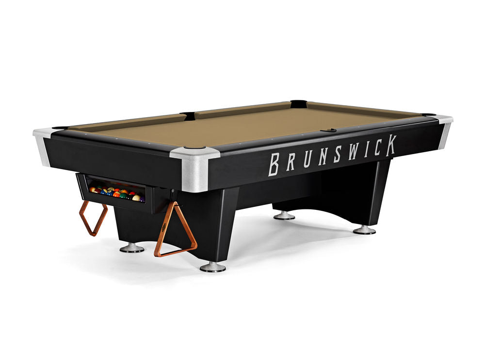 Brunswick Black Wolf Pro 7 ft Black Gully System with Camel cloth