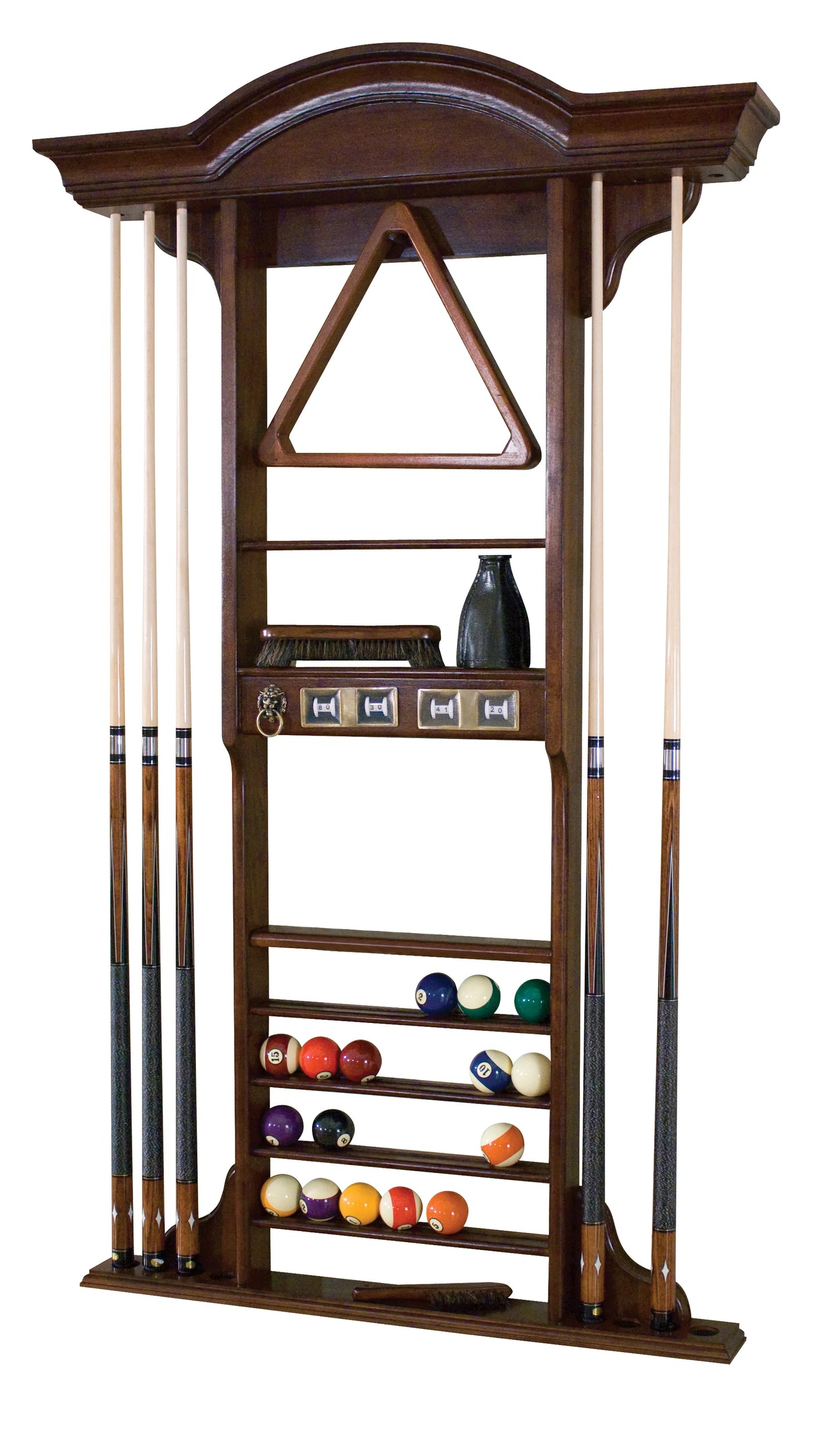 Legacy Billiards Classic Wall Cue Rack