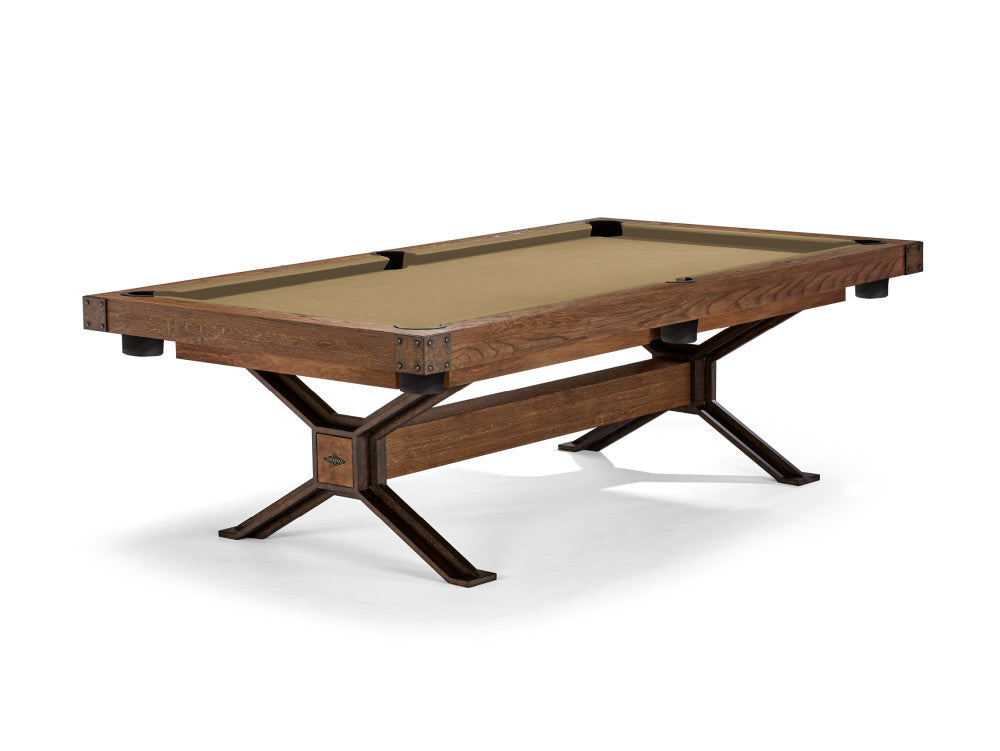 Brunswick Dameron 8 ft Nutmeg with Camel cloth