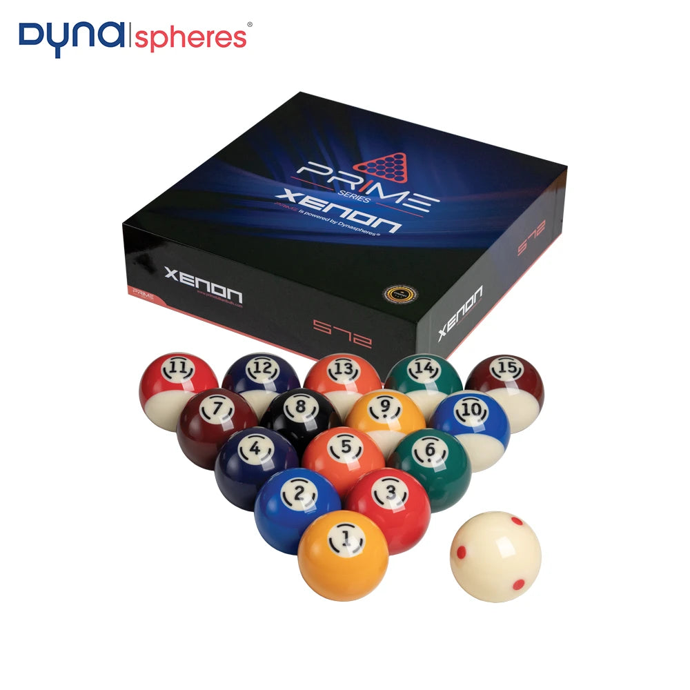 Dynaspheres Xenon Pool Ball Set, 2 1/4 in