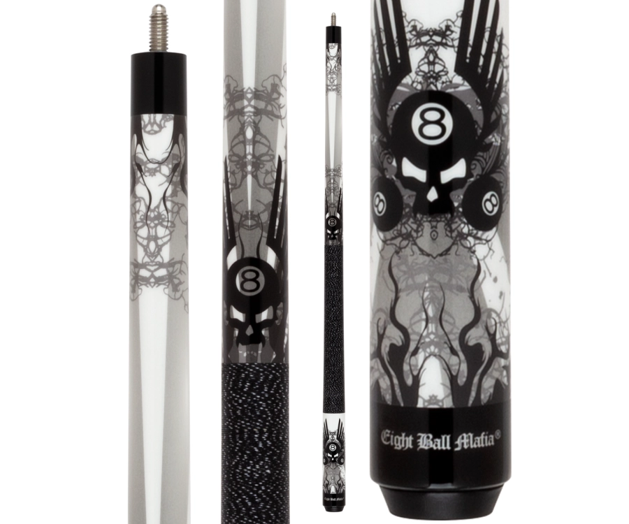 Eight Ball Mafia JREBM01 52 inch junior pool cue