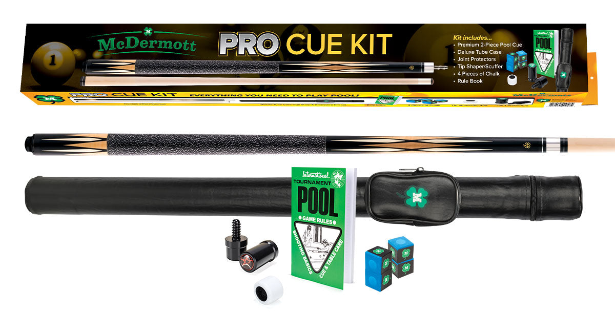 McDermott Pro Kit cue and case bundle