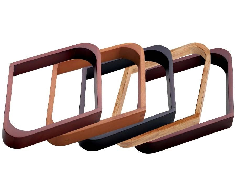 Cuestix 9 ball diamond wood rack