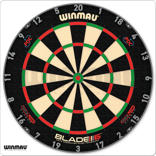 Winmau Blade 6 Triple Core Carbon Bristle Dartboard