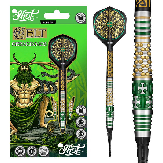 Shot Celt Cernunnos soft tip darts