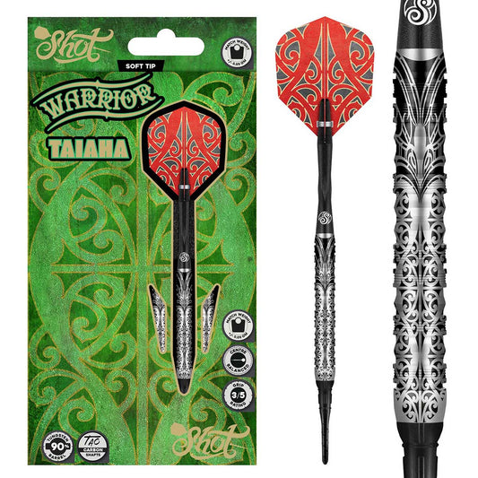 Shot Warrior Taiaha soft tip darts