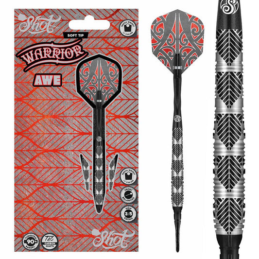 Shot Warrior Awe soft tip darts