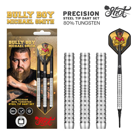 Shot Bully Boy Michael Smith Precision soft tip darts