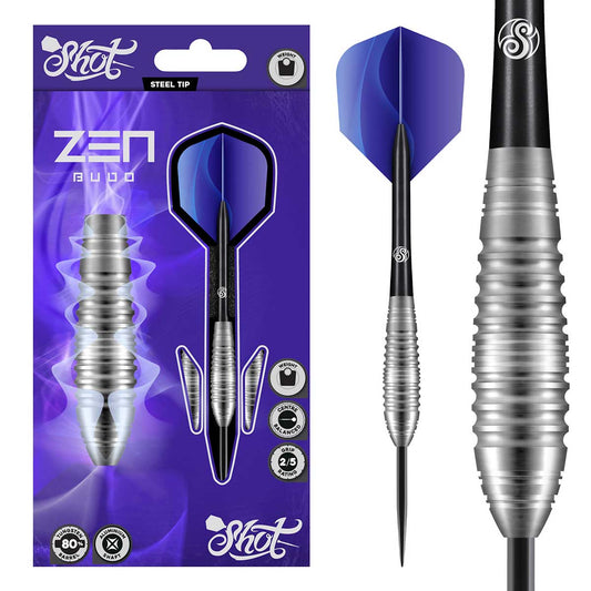Shot Zen Budo steel tip dart set