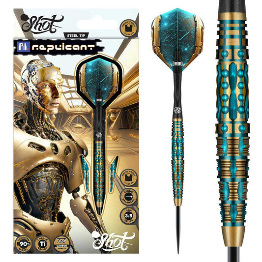 Shot AI Replicant 90% Tungsten Steel Tip Dart Set