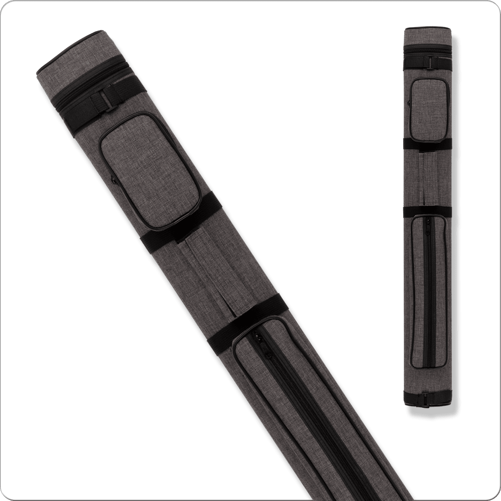 Action canvas 2x2 hard cue case in grey