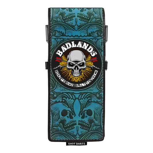 Shot Darts Badlands Inked Dart Wallet - Blue