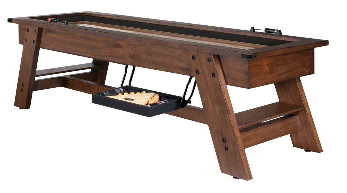 Legacy Barren 9 ft Shuffleboard Table in Gunshot