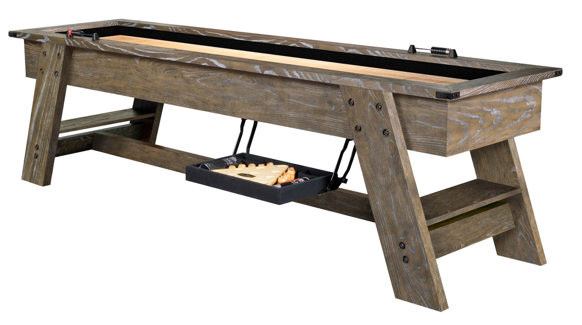 Legacy Barren 9 ft Shuffleboard Table in Smoke