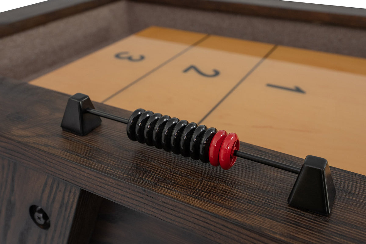 Legacy Barren 9 ft Shuffleboard Table detail