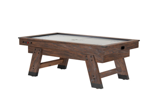 Legacy Barren 7 ft air hockey table Whiskey Barrel
