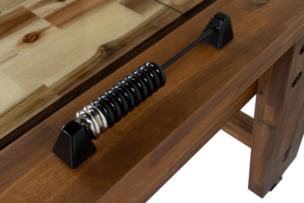 Legacy Barren 12 ft Indoor Outdoor Shuffleboard Table detail