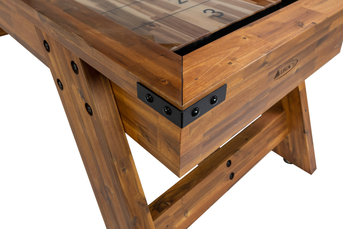 Legacy Barren 12 ft Indoor Outdoor Shuffleboard Table detail