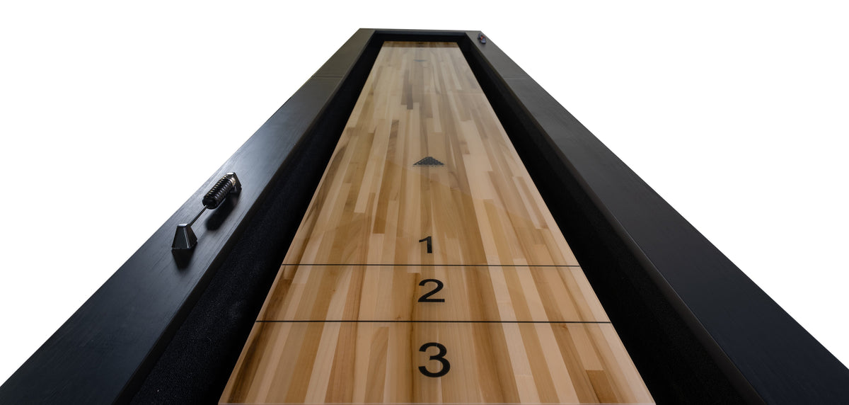 Legacy Baylor 12 ft Shuffleboard Table, Modern Series detail