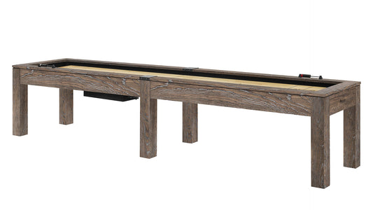 Legacy Baylor 12 ft Shuffleboard Table, Rustic Series