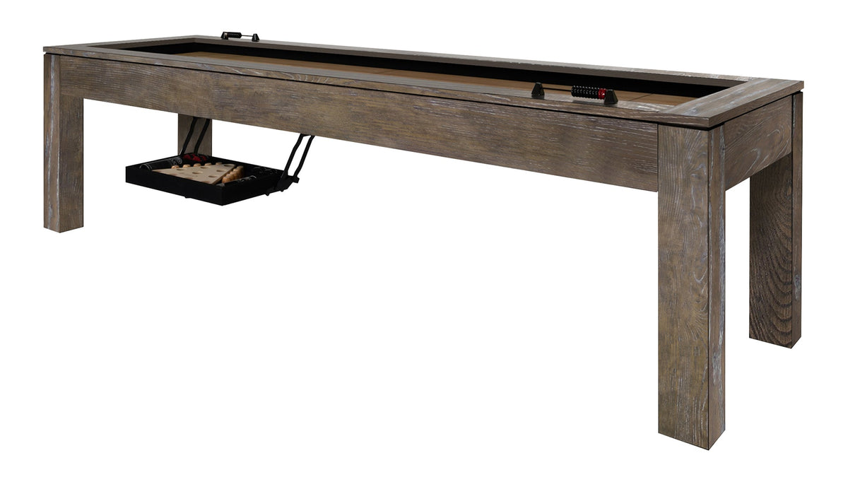 Legacy Baylor 9 ft Shuffleboard Table, Rustic Series
