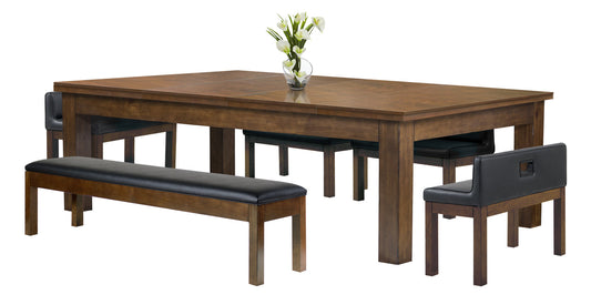 Legacy Baylor Dining Collection Pool Table, Rustic Series