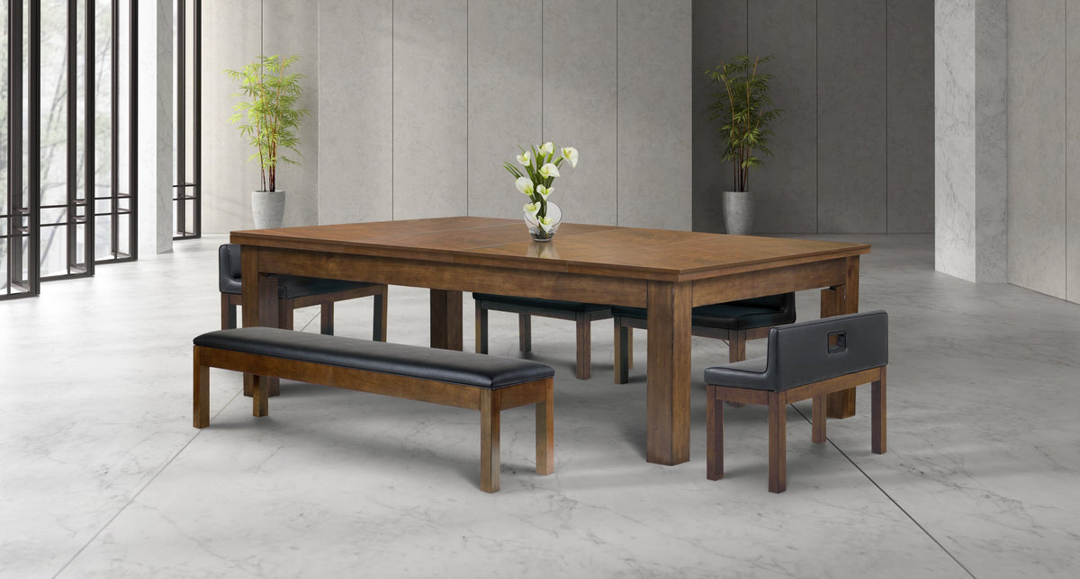 Legacy Baylor Dining Collection Pool Table, Rustic Series