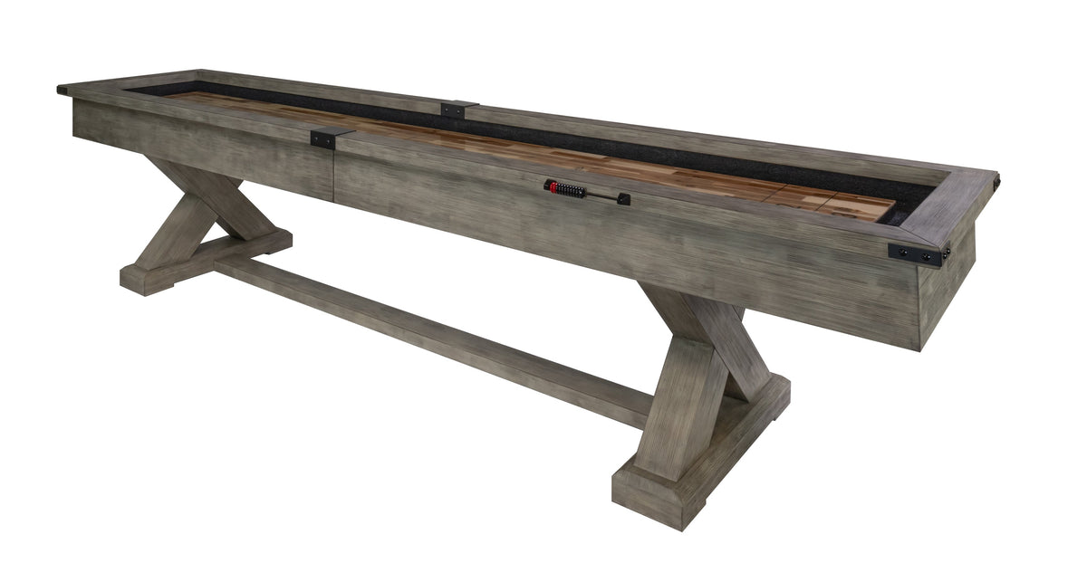 Legacy Cumberland 12 ft Indoor Outdoor Shuffleboard Table detail