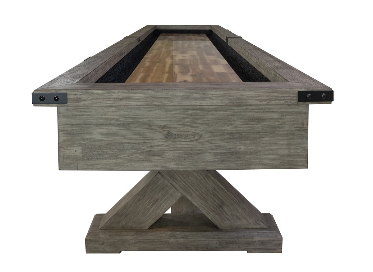 Legacy Cumberland 12 ft Indoor Outdoor Shuffleboard Table detail