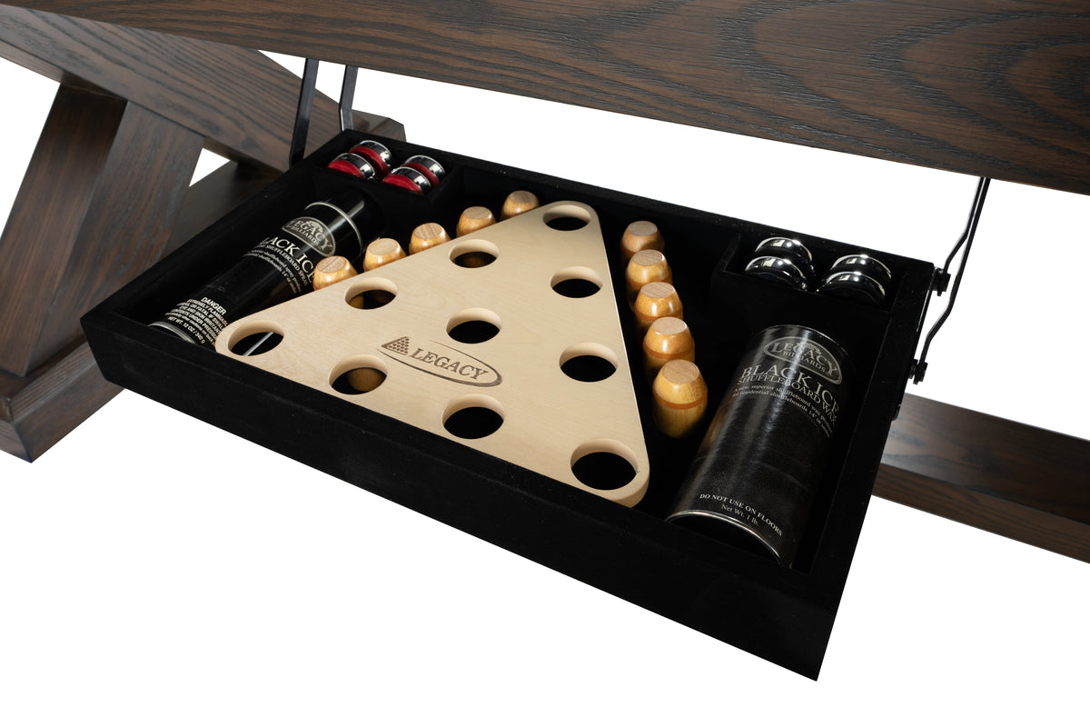 Legacy Cumberland 12 ft Shuffleboard Table detail
