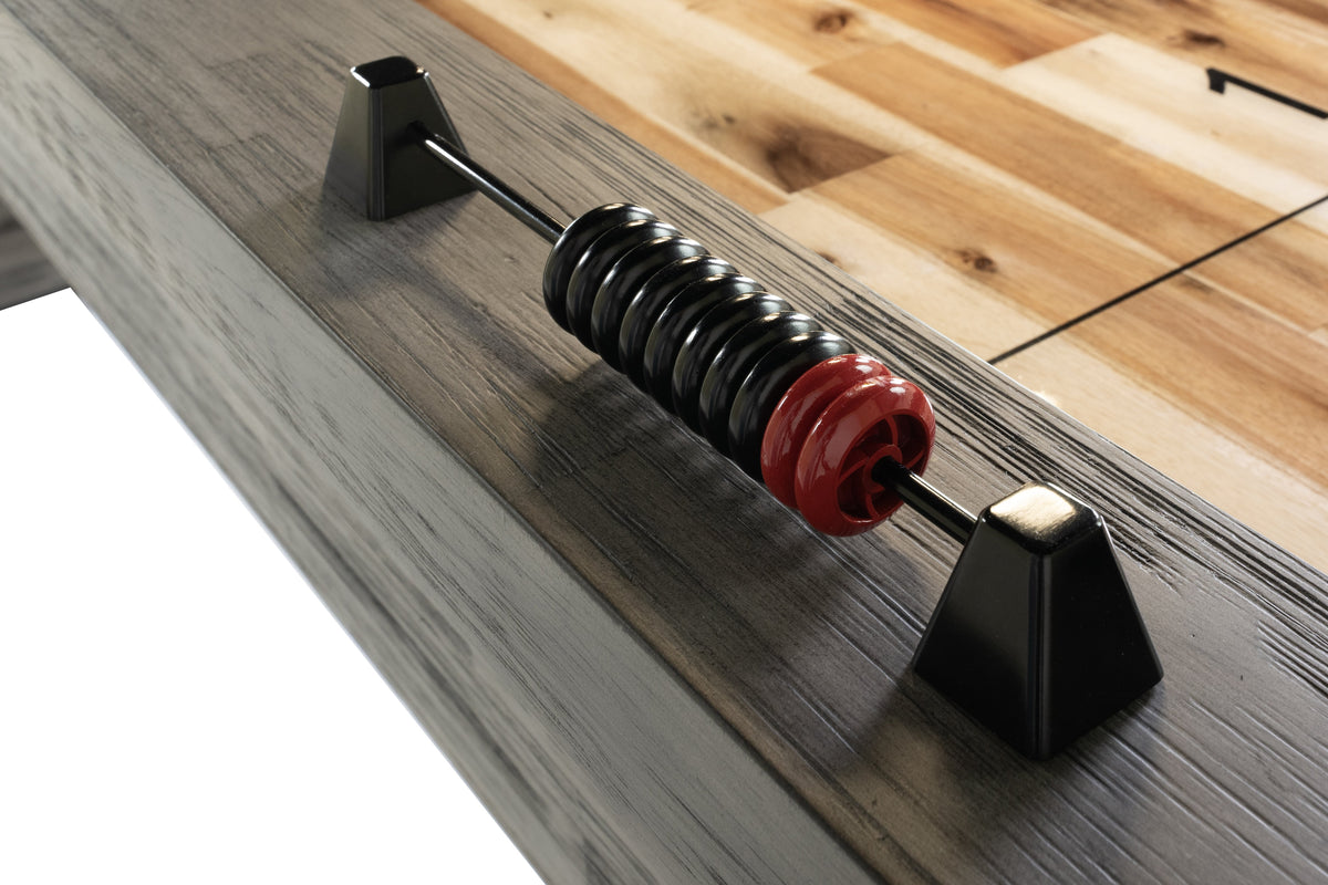 Legacy Cumberland 9 ft Indoor Outdoor Shuffleboard Table detail