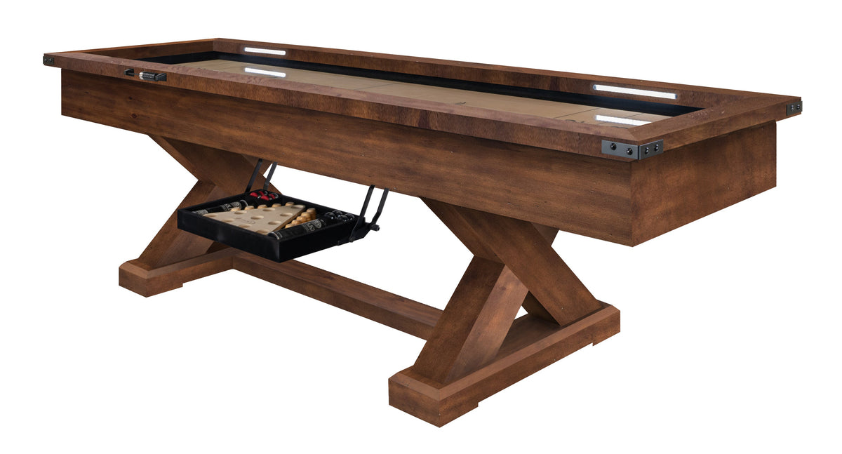 Legacy Cumberland 9 ft Shuffleboard Table in Gunshot