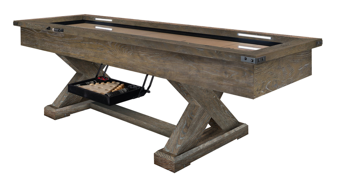 Legacy Cumberland 9 ft Shuffleboard Table in Smoke