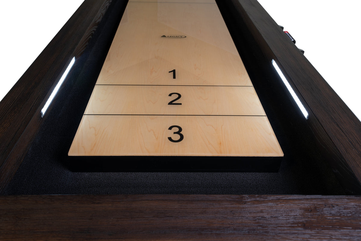 Legacy Cumberland 9 ft Shuffleboard Table detail