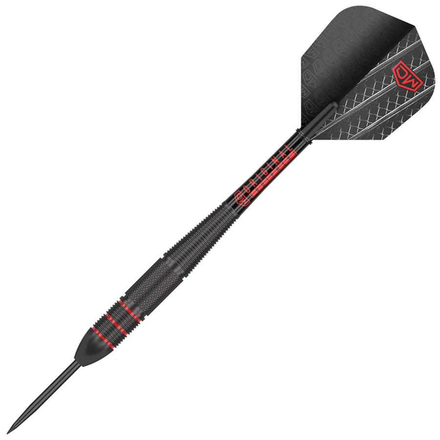 Dart World Charger Black Coated Steel Tip Darts