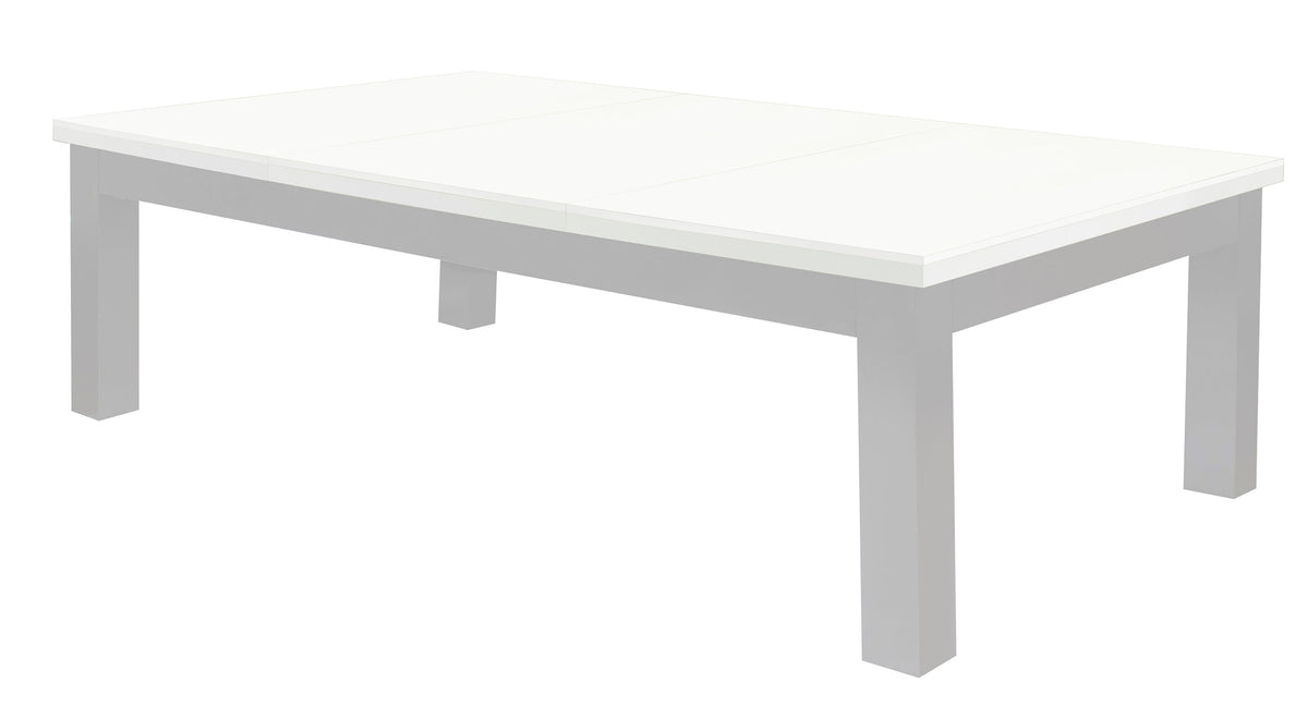 Legacy 7 ft dining top in Frost White