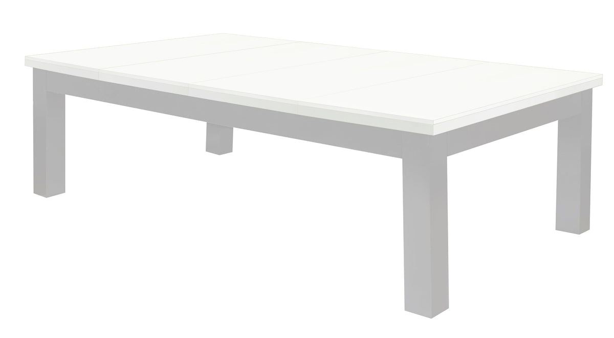 Legacy 8 ft dining top in Frost White