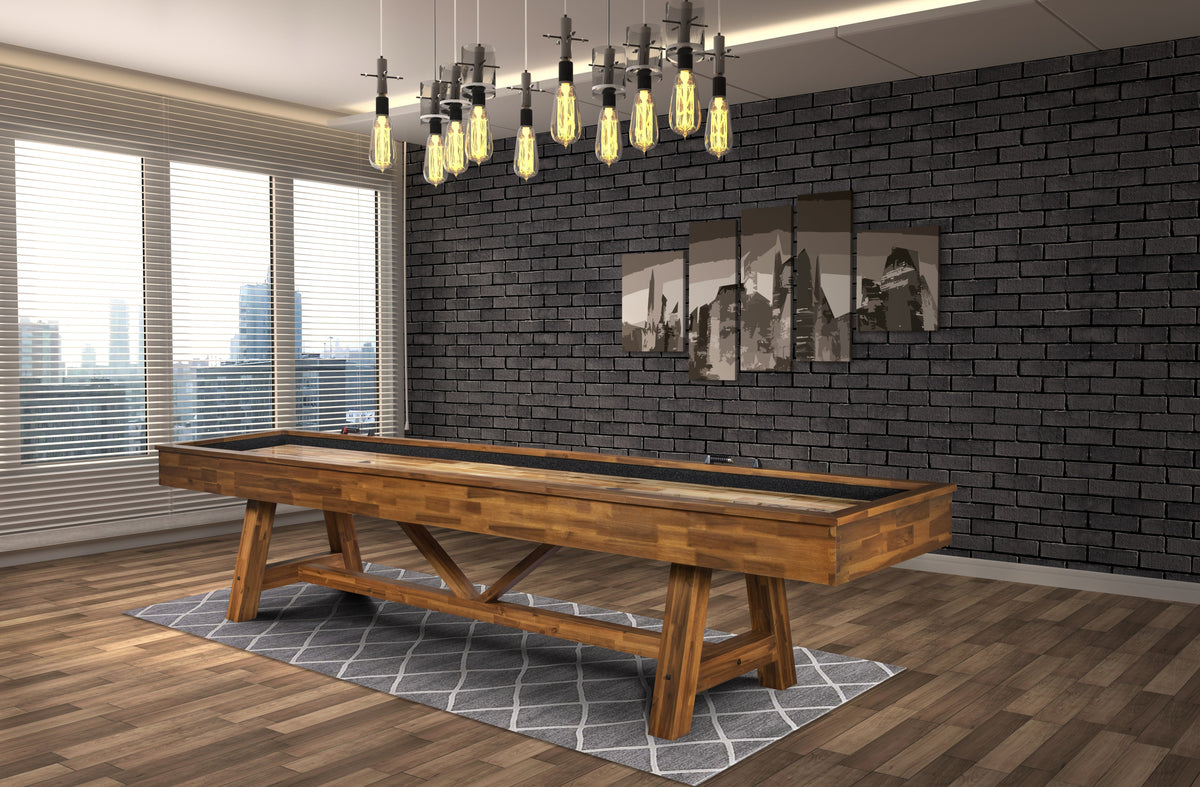 Legacy Emory 12 ft Indoor Outdoor Shuffleboard Table detail