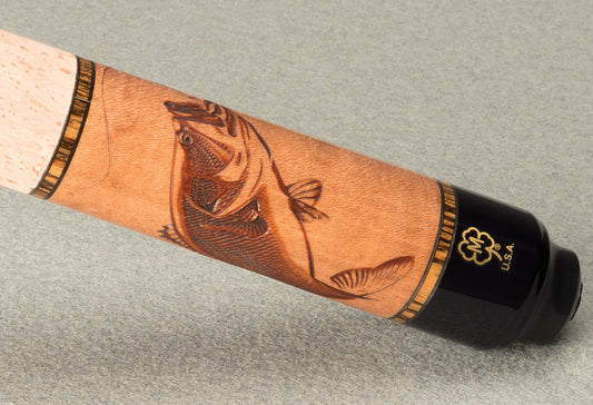 McDermott G439-G03 Wildfire 3-D Fishing Pool Cue, 19 oz