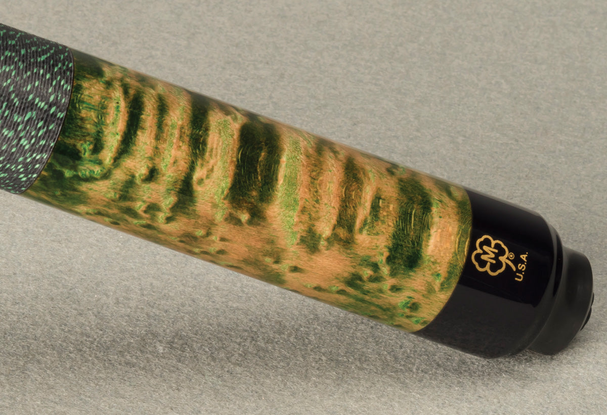 McDermott GS12-003 Pool Cue, Birdseye Maple with Irish Linen Wrap