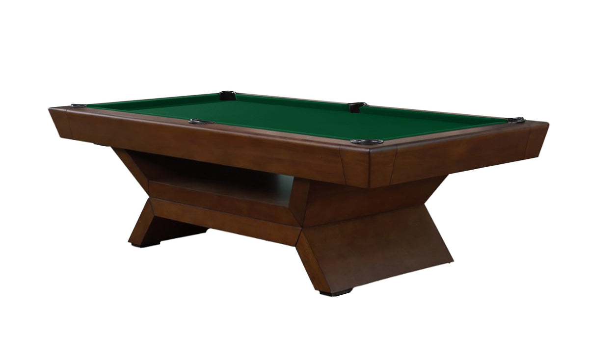 Legacy Holston Pool Table in Nutmeg