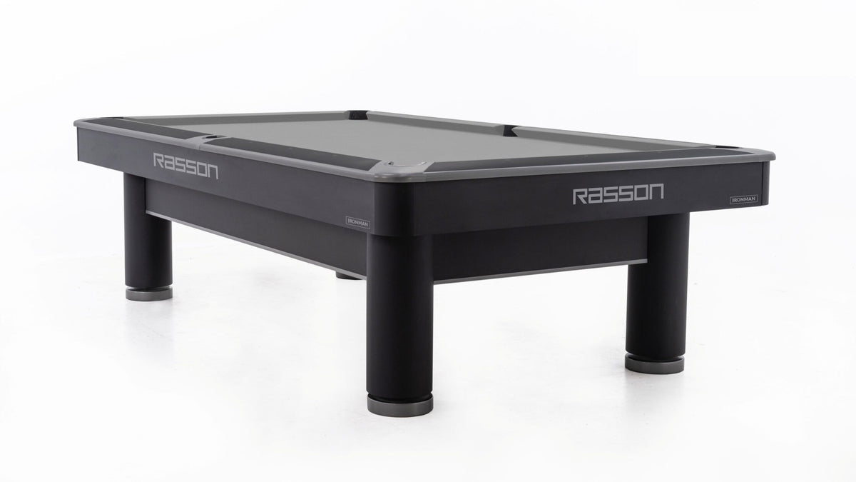 Rasson Ironman Pool Table in Black