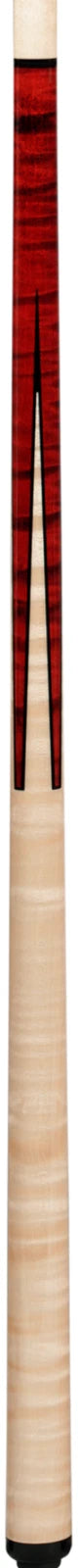 Pechauer P02-R Pro Series Pool Cue - Figured Maple