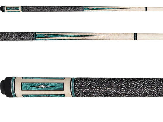 Pechauer P19-R Pro Series Pool Cue - No-Stain Figured Maple