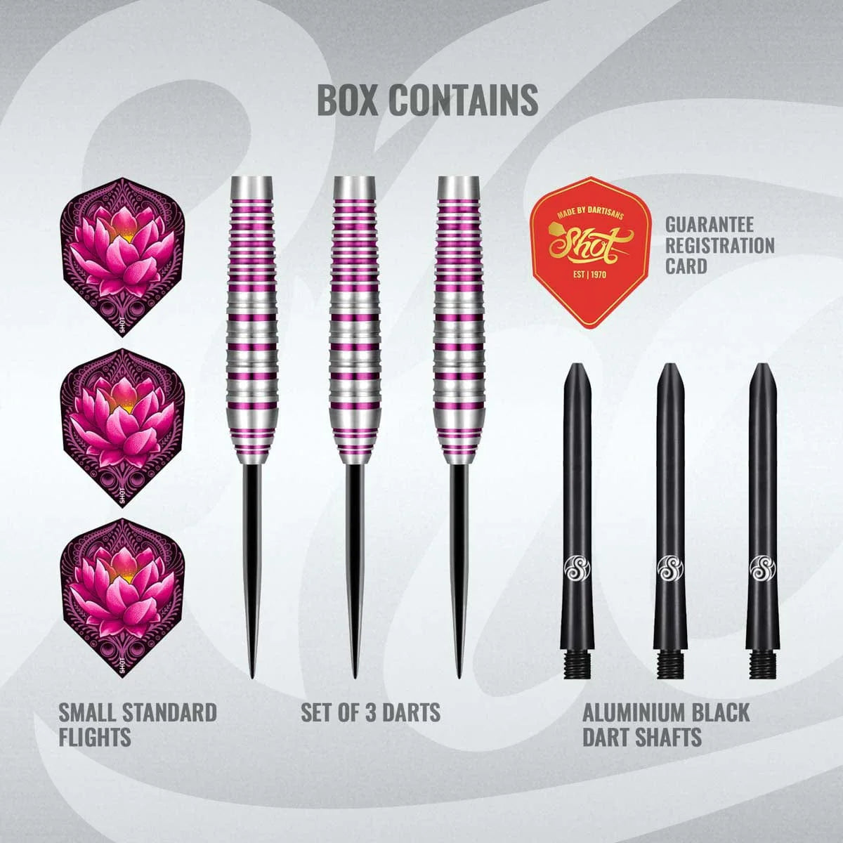 Shot Zen Juji Steel Tip Dart Set