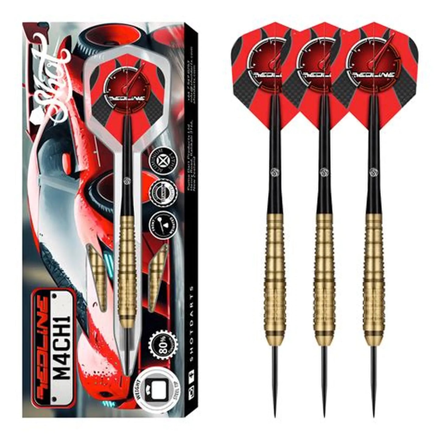 Shot Redline M4CH1 Soft Tip Dart Set - 20g