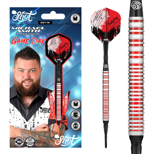 Shot Michael Smith Game Day Soft Tip Dart Set