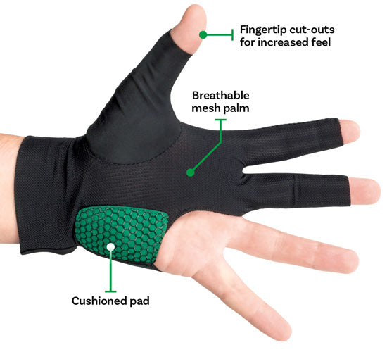 McDermott Glove Right Hand Bridge - Pink